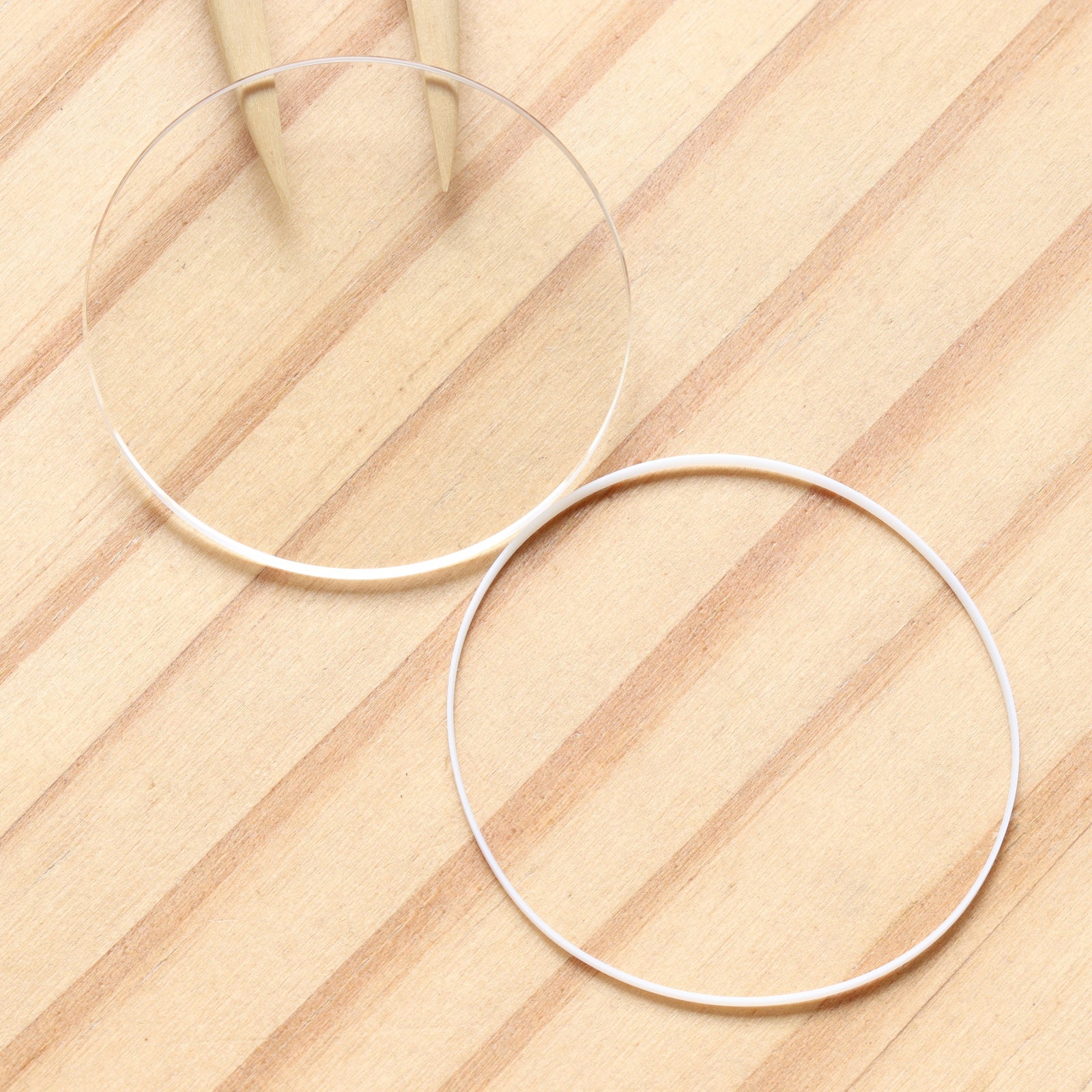 AR Coating Round Flat Sapphire Crystal&Gasket for Vacheron Constantin VC Overseas 49150/47450/47040/47751 42mm Watch Glass