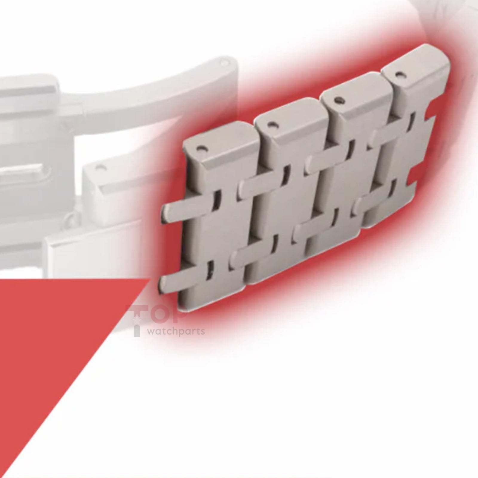 Segmento di riparazione del collegamento a banda di orologi in acciaio per AP Audemars Piguet Ro Royal Oak 41mm Orologio automatico originale 26320 15400