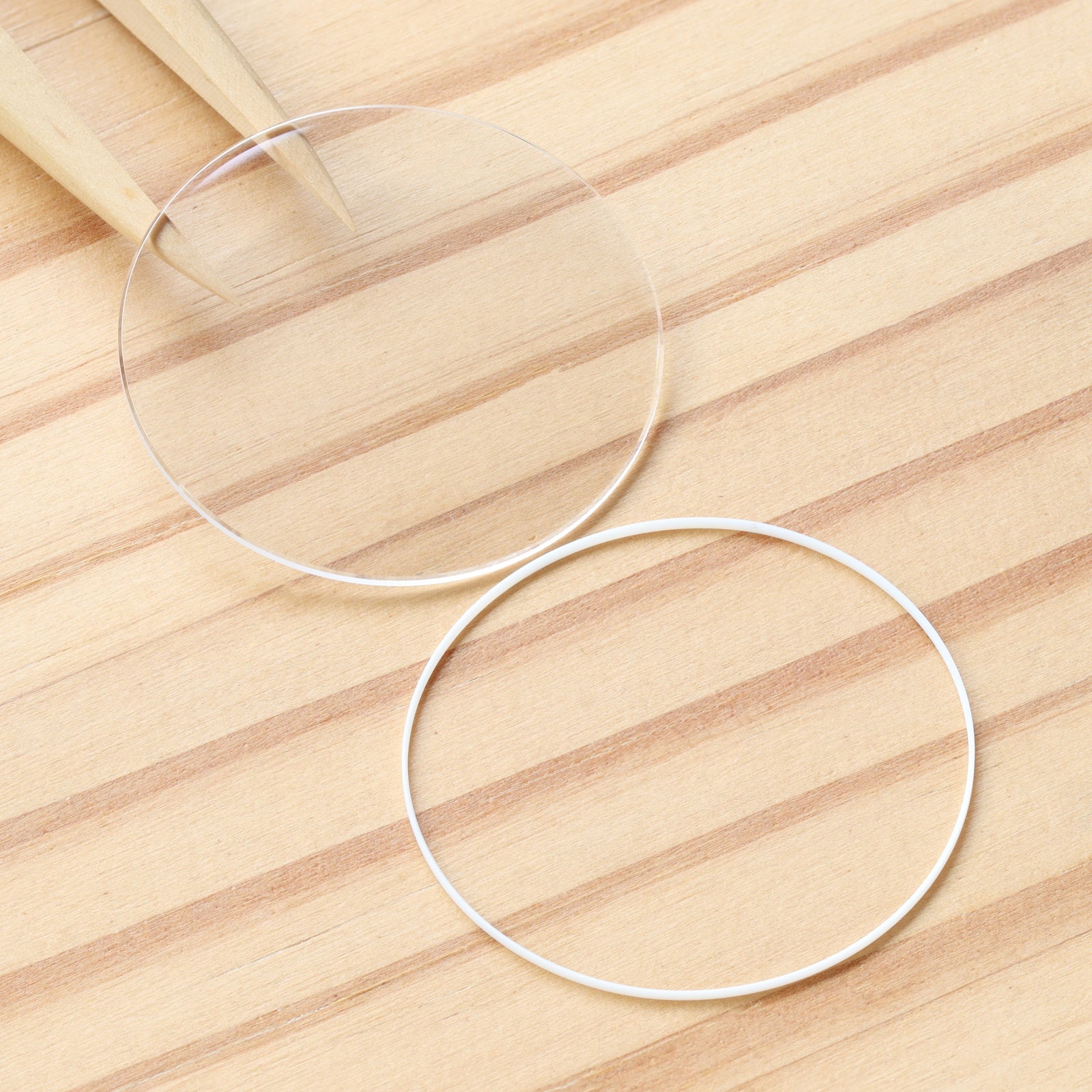 Double Domed Sapphire Crystal&Gasket for Vacheron Constantin VC Traditionnelle 43075 41mm Watch Glass