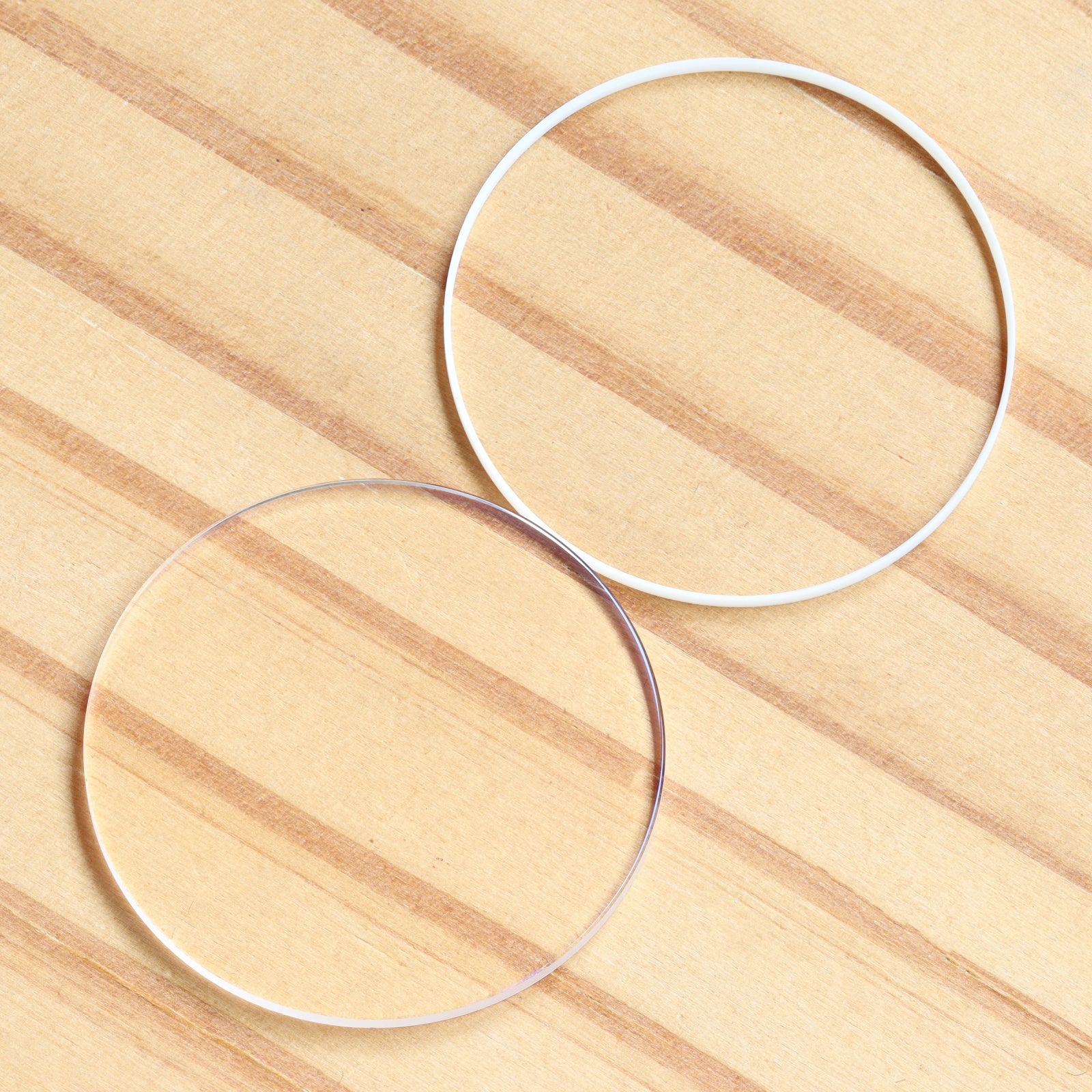 AR Coating Double Domed Watch Sapphire Crystal&Gasket for Blancpain Villeret Ultra-Slim/Léman 6223/2125 38mm Glass