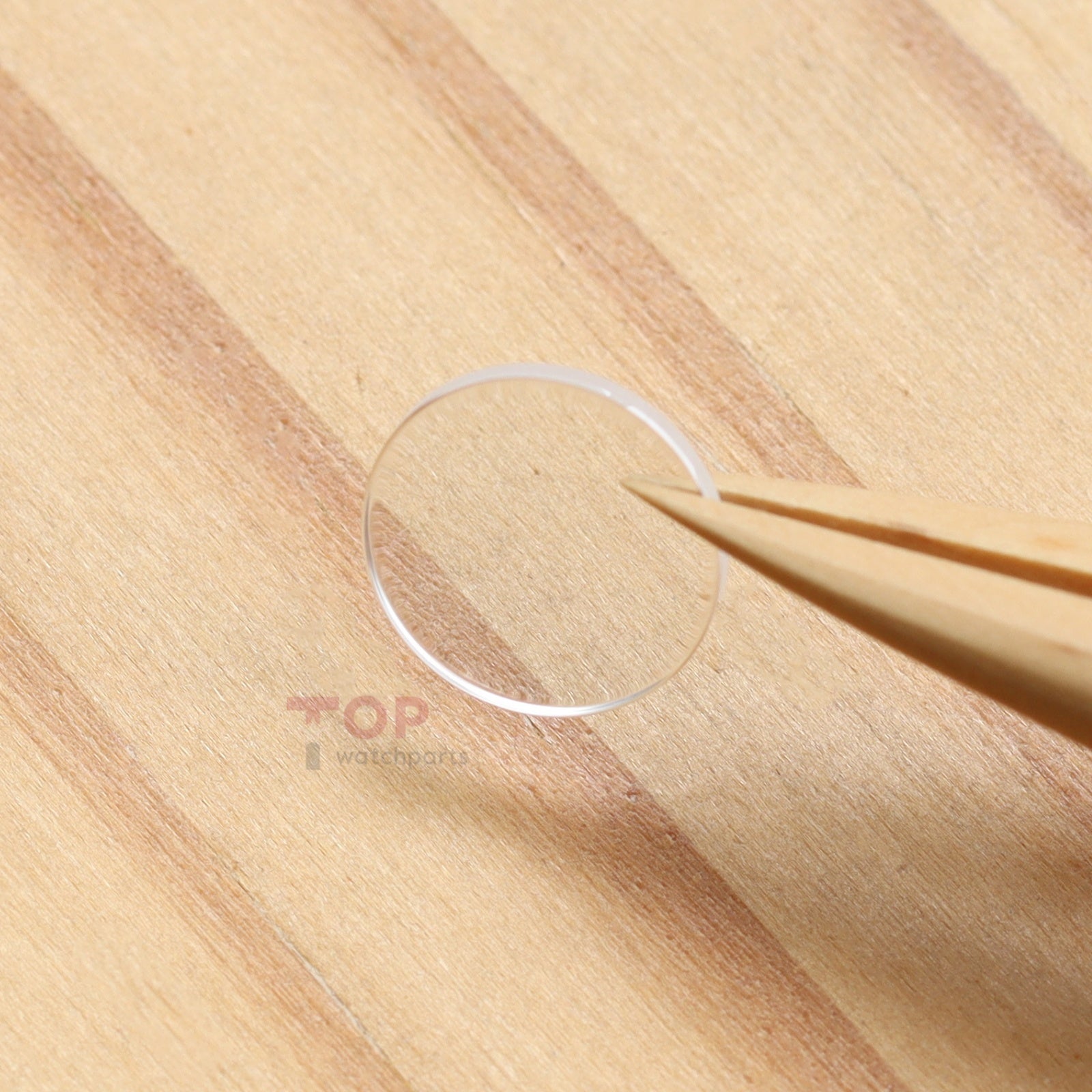 Round Flat Watch Sapphire Crystal for Chopard Happy Diamonds 209425 25.8mm Glass