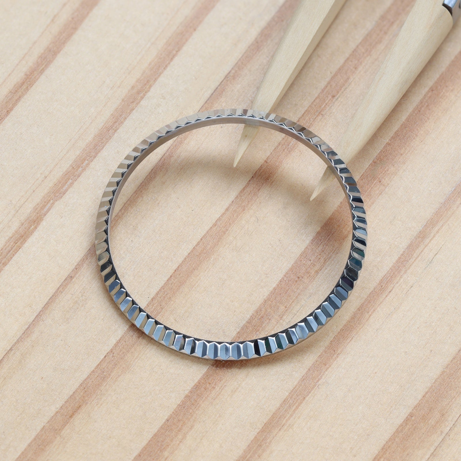 Fluted Bezel for Tudor Prince Date 72034/72033 32mm Watch Ring