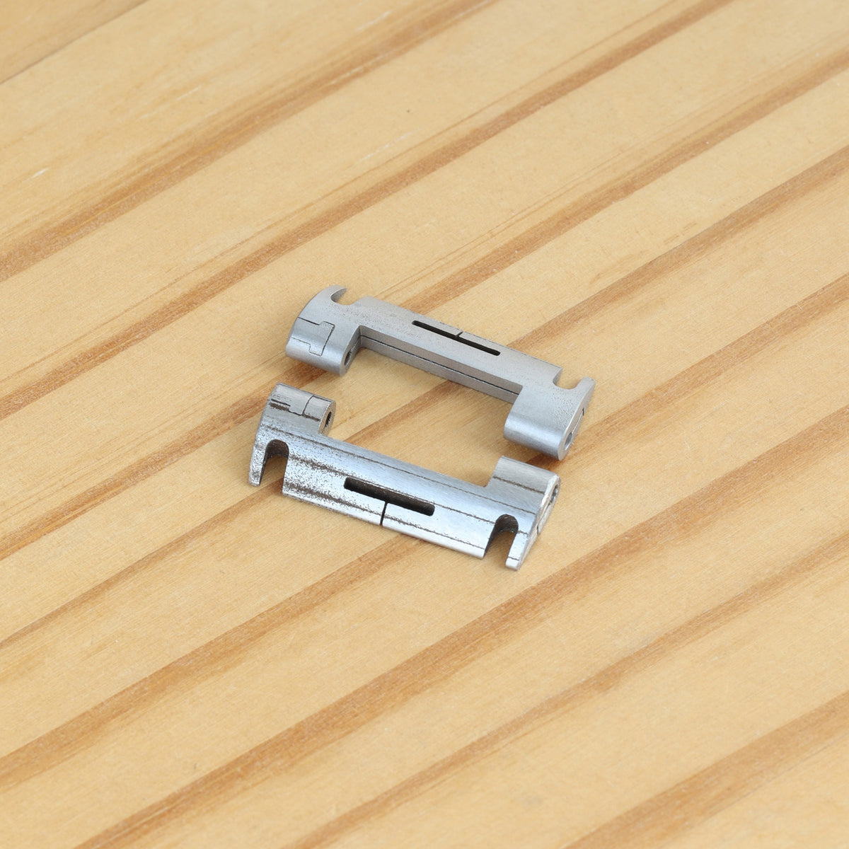 25.5mm Steel Watch Leather Strap Insert Inside for Girard Perregaux Laureato 81010 42mm Watch Band