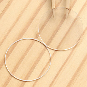 Double Domed Watch Sapphire Crystal&Gasket for Chopard L.U.C 168544 42mm Glass