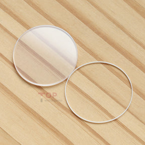 Watch Sapphire Crystal with Gasket for Tudor Style T-12503/12500/12513/12510 38mm Watch Glass