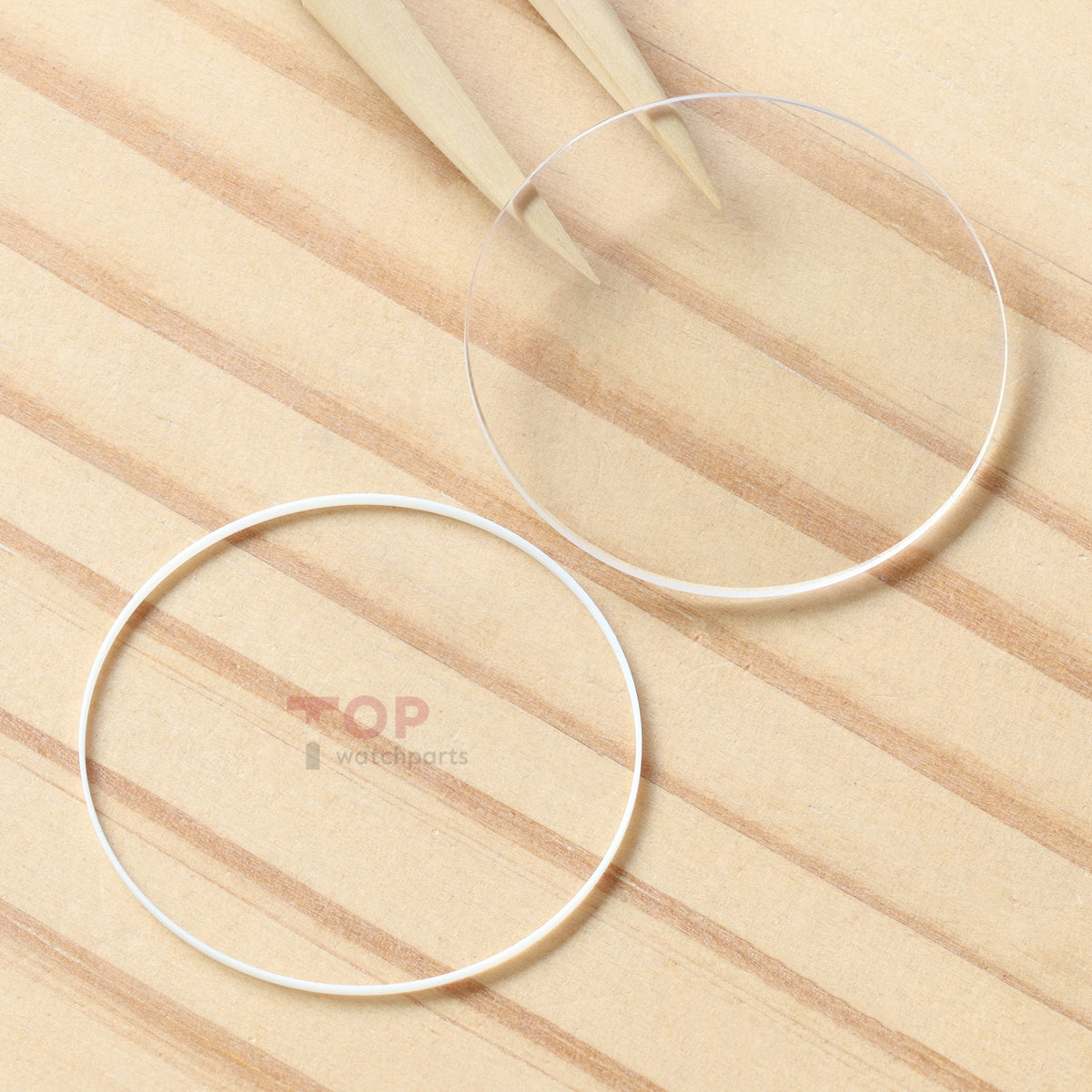 AR Coating Watch Sapphire Crystal&Gasket for IWC Pilot Chronograph IW371713 42x52mm Glass