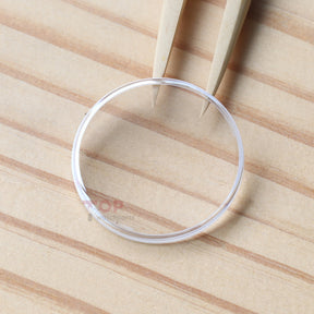 Box-shaped Watch Sapphire Crystal for IWC Pilot Double IW3711 42mm Glass