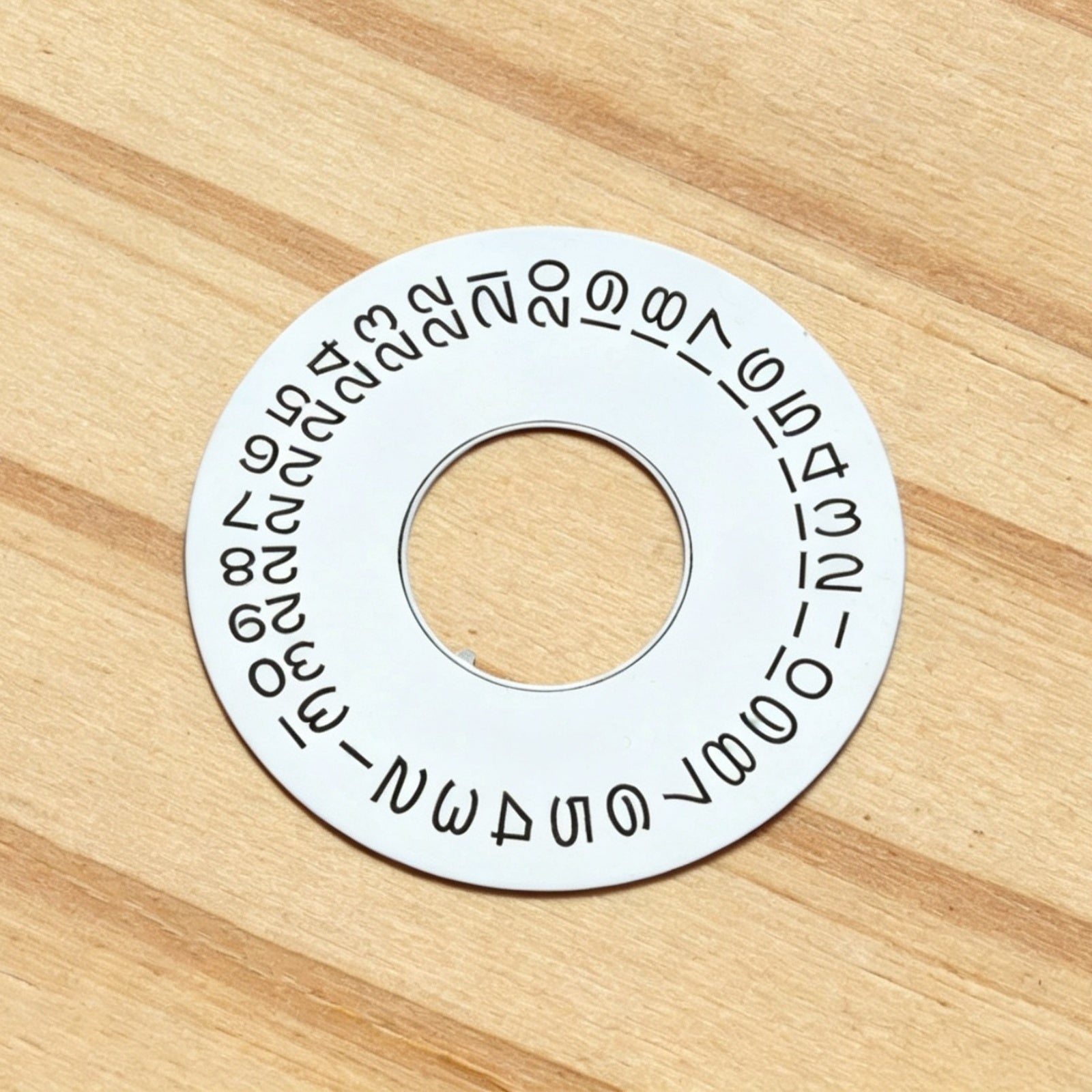 Day/Date Wheel Disc for Rolex Caliber 3055 Watch Calendar