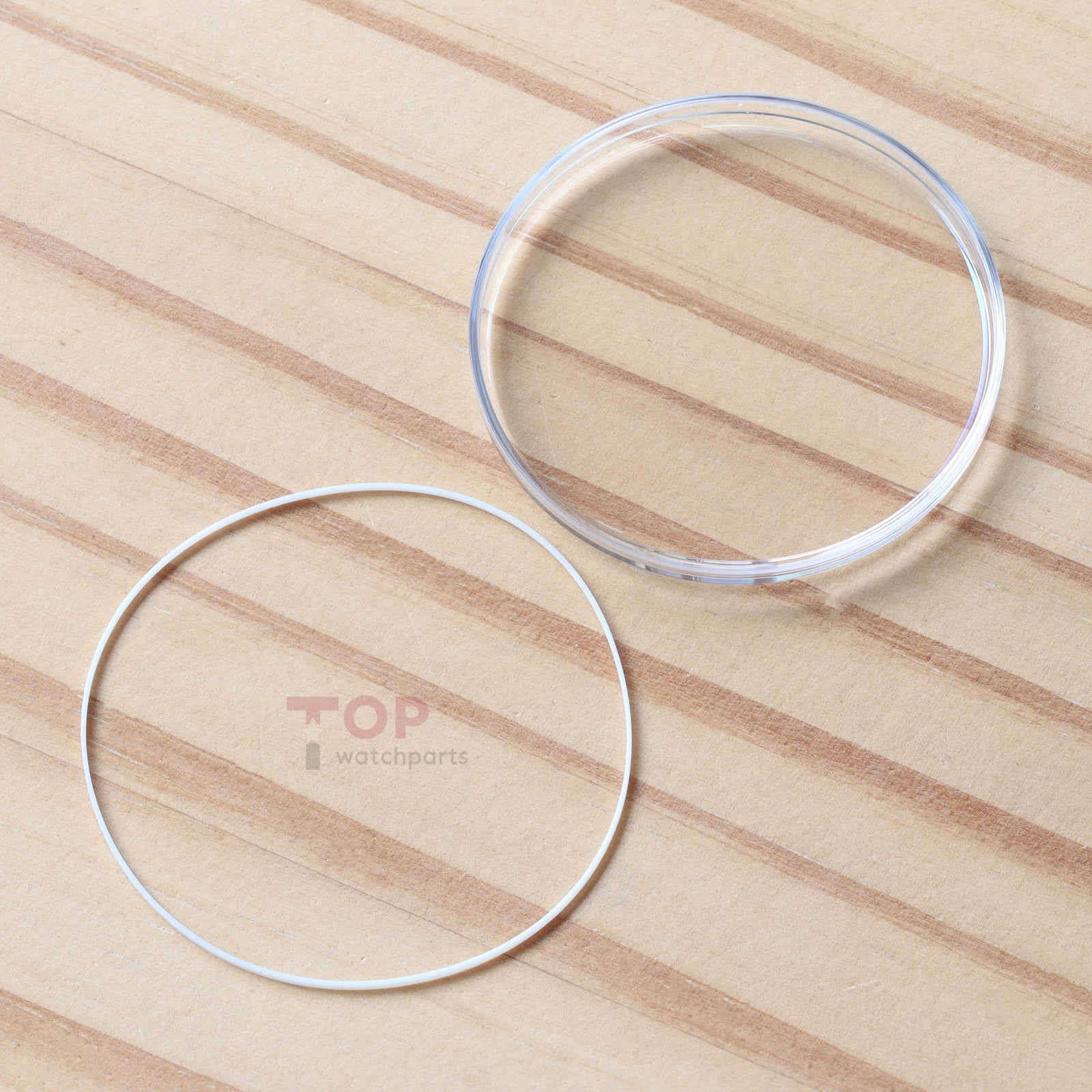 Watch Sapphire Crystal for IWC Portofino Hand-Wound IW5448 46mm Front&Case Back Glass