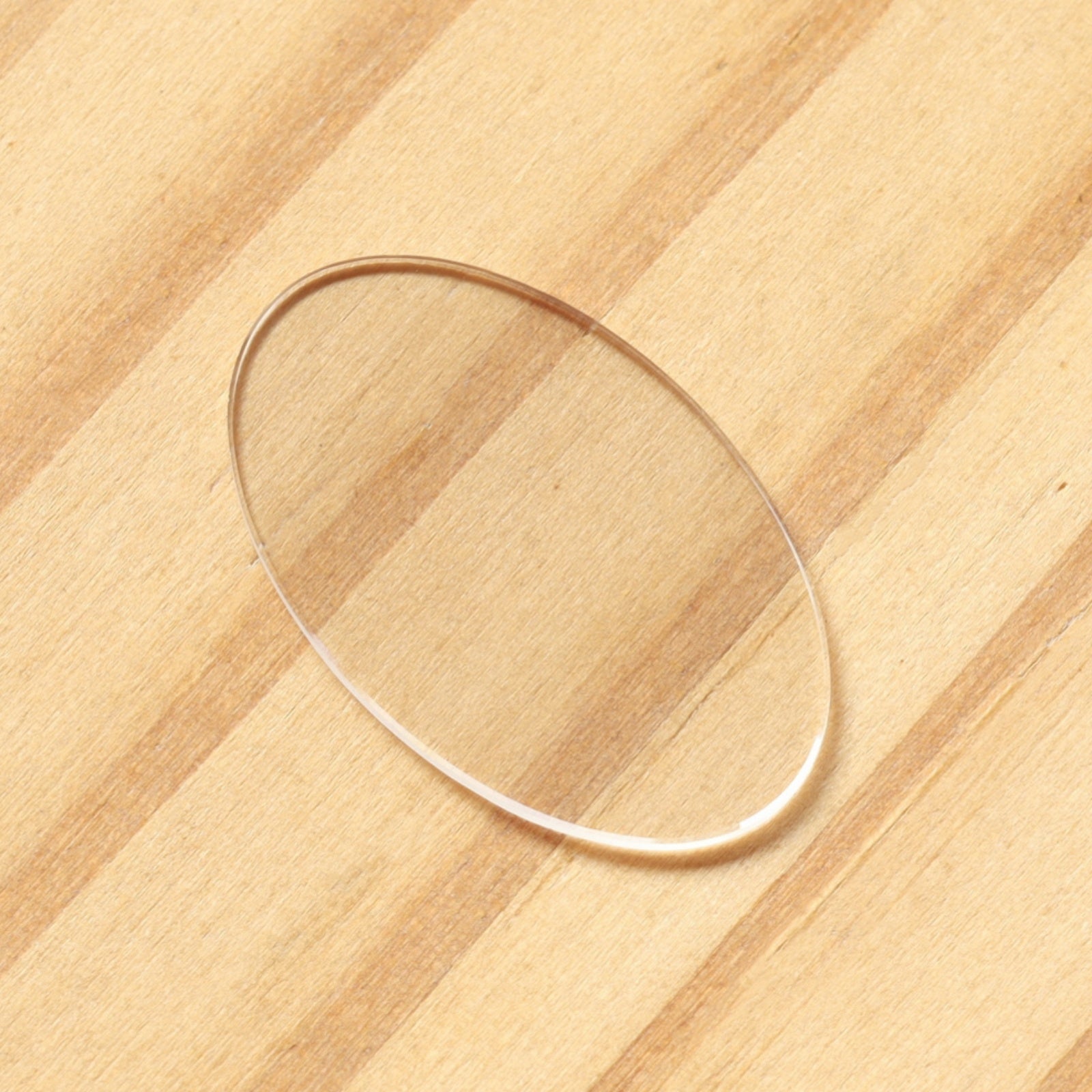 Ellipse Flat Watch Glass for Bvlgari Ovale OV27G 27x20mm Sapphire Crystal