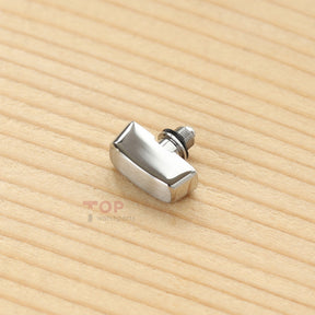18K Rose Gold/Steel Watch Pusher for Patek Philippe PP 5968 Aquanaut 42.2mm Watch Button