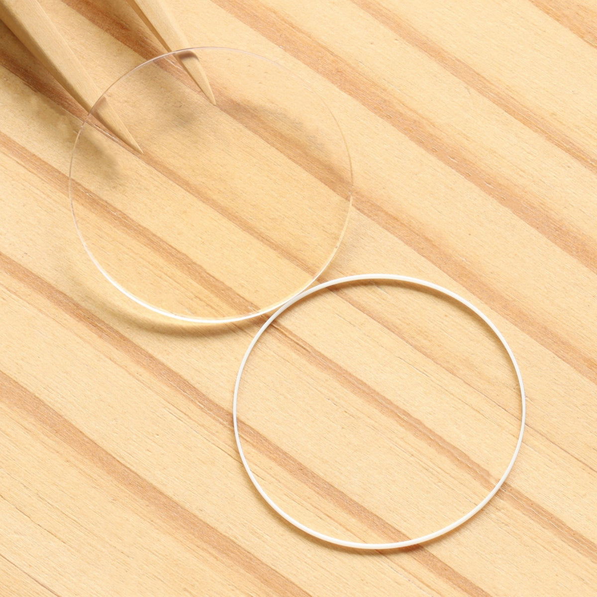 AR Coating Double Domed Watch Sapphire Crystal&Gasket for Blancpain Léman 2860-3642/2841-1542 40mm Glass