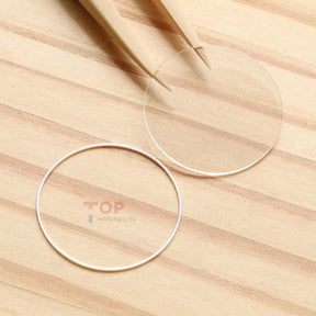 Watch Sapphire Crystal&Gasket for Vacheron Constantin VC Patrimony 33093 31.5mm Front&Case Back Glass