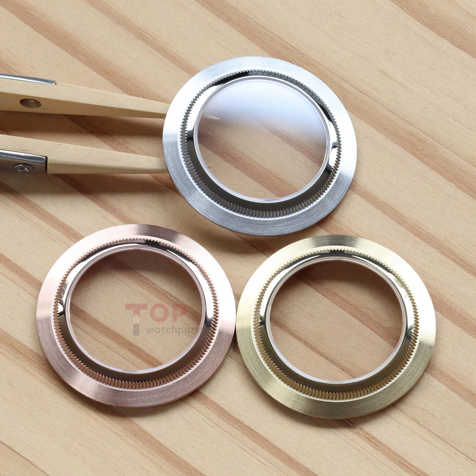 Watch Sappnire Crystal Case Back for Rolex Submariner 40/41mm Modified Watch Back Cover Glass