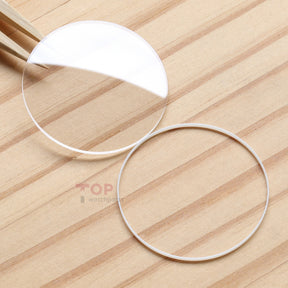 Watch Glass for Breguet Hora Mundi Classique 5717 43mm Sapphire Crystal&Gasket