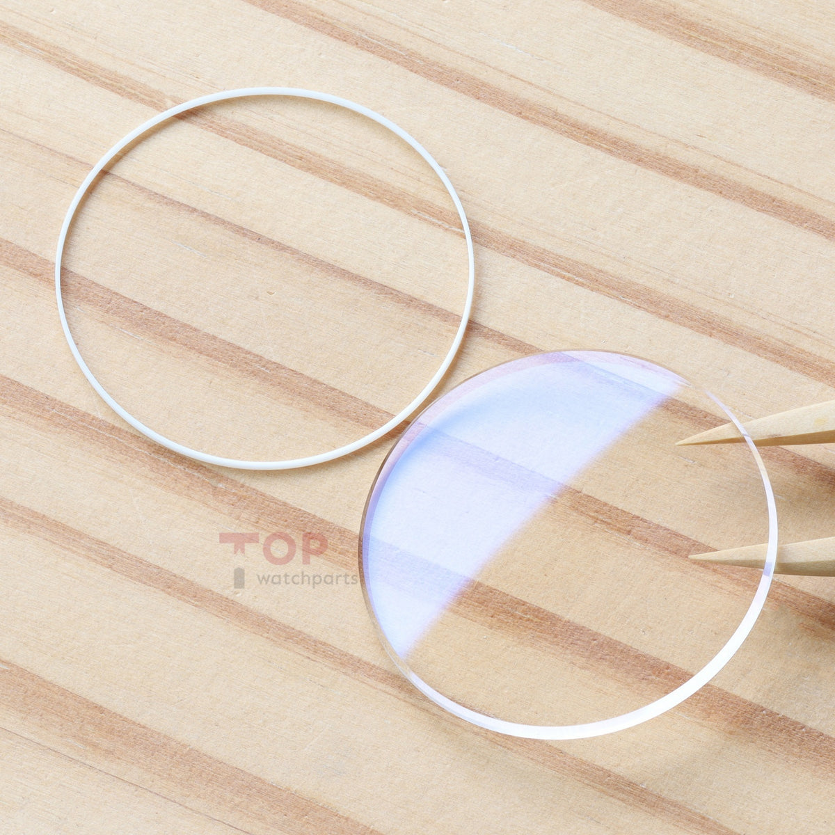 Double-sided AR Coating Watch Sapphire Crystal for IWC Ingenieur Automatic IW357001 40mm Glass