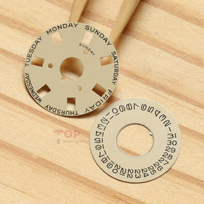 Day/Date Wheel Disc for Rolex Caliber 3055 Watch Calendar