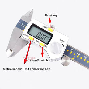 Stainless Steel Digital Caliper Vernier Micrometer Electronic Ruler Gauge Meter 150mm Measuring Tool