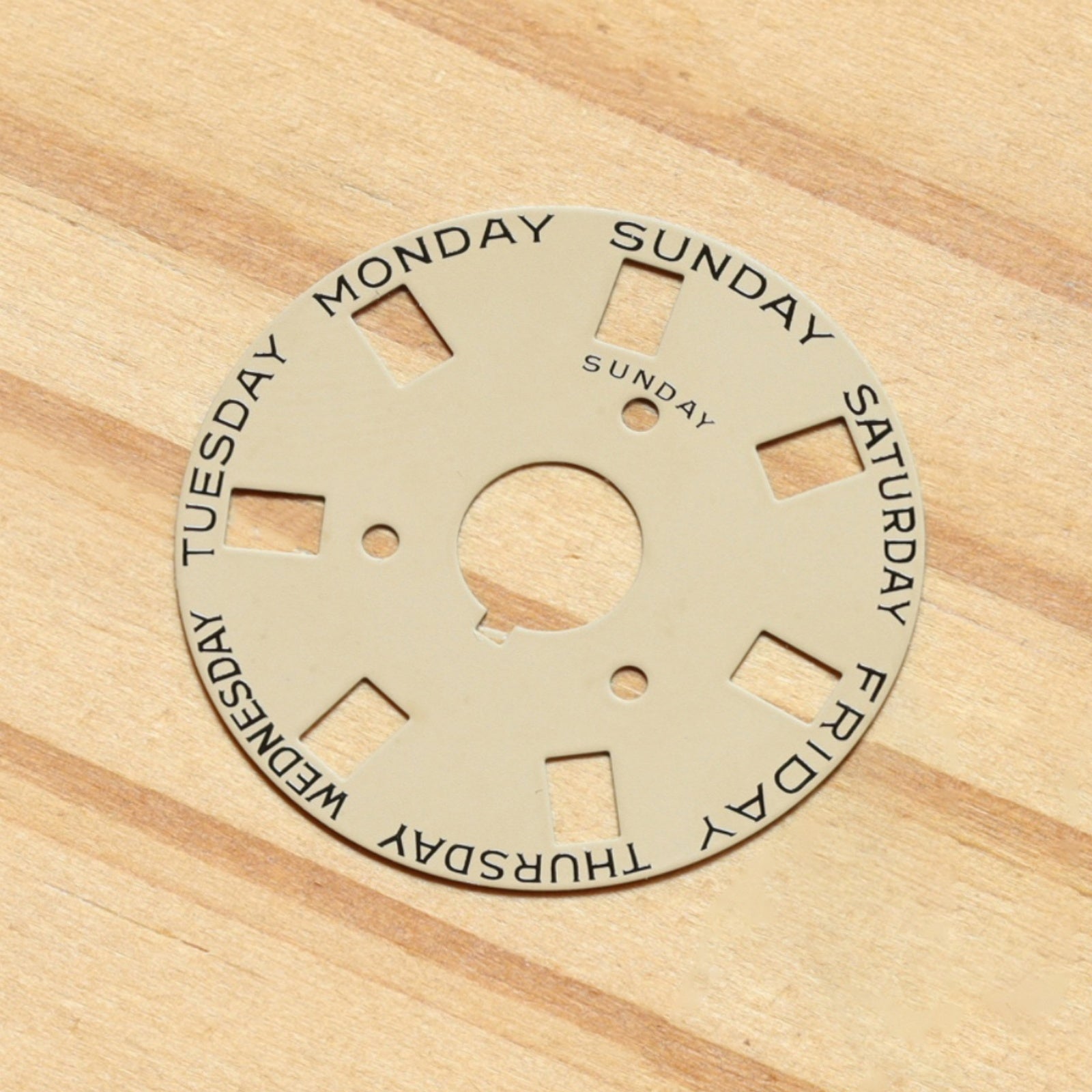 Day/Date Wheel Disc for Rolex Caliber 3055 Watch Calendar