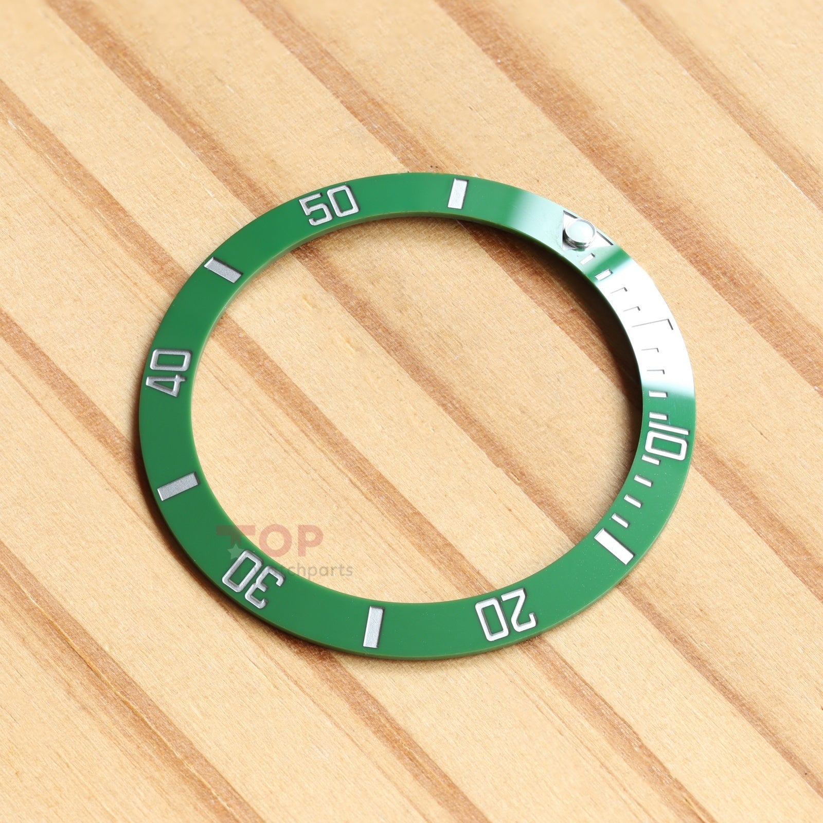 Emerald Green Ceramic Bezel for Rolex 126610 New Submariner Date 41mm Watch