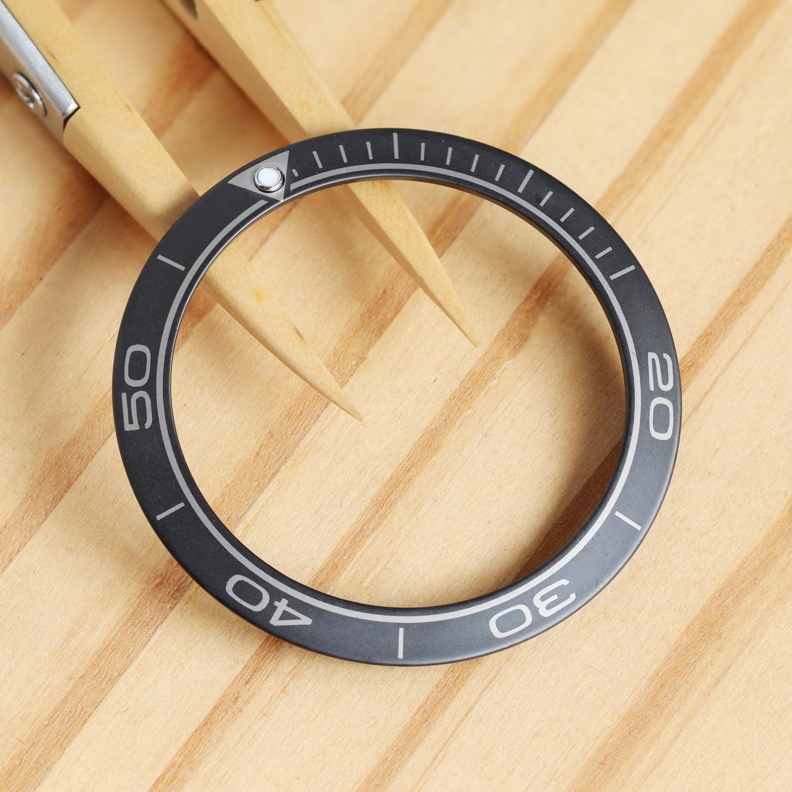 Bezel for Omega Seamaster Planet Ocean 600M 232 Watch Matte Ceramic Insert