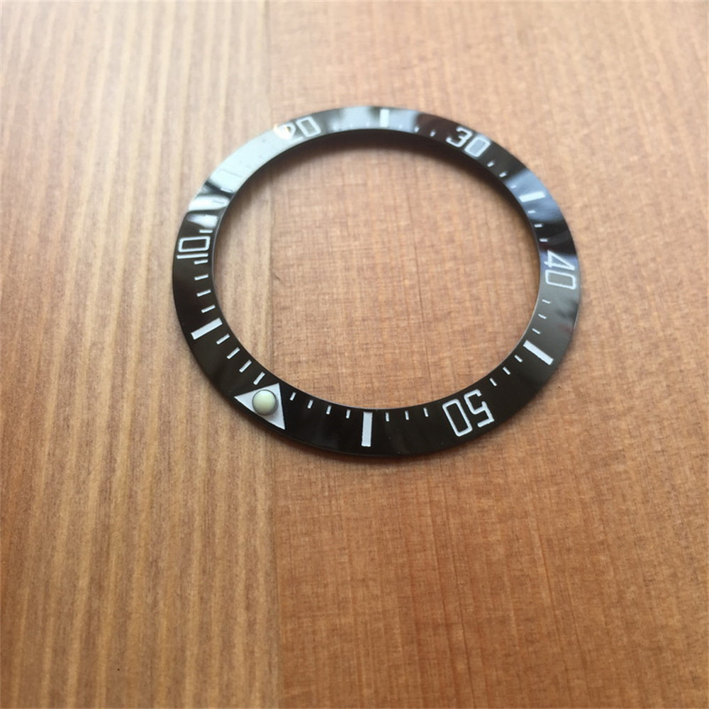 40mm ceramic watch bezels inserts for Rolex sea-dweller deepsea 116660 98210 watch replacement parts