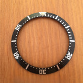 38mm Luminous Aluminum watch bezel insert for Omega Seamaster automatic watch case parts