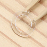 Concentric circles Watch Glass for Chopard Happy Diamonds Snake 10/5226 Sapphire Crystal