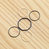 Watch Gasket Set for Audemars Piguet 15720 AP Royal Oak Offshore Diver 42mm Watch Waterproof Seal O-Ring