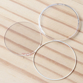 Watch Sapphire Crystal for IWC Portofino Hand-Wound IW5448 46mm Front&Case Back Glass