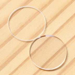 Double Domed Watch Sapphire Crystal&Gasket for Bvlgari Lucea 102198/102219 33mm Glass