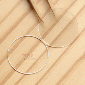 Double Domed Watch Sapphire Crystal&Gasket for Chopard Classic 163154 33.6mm Glass