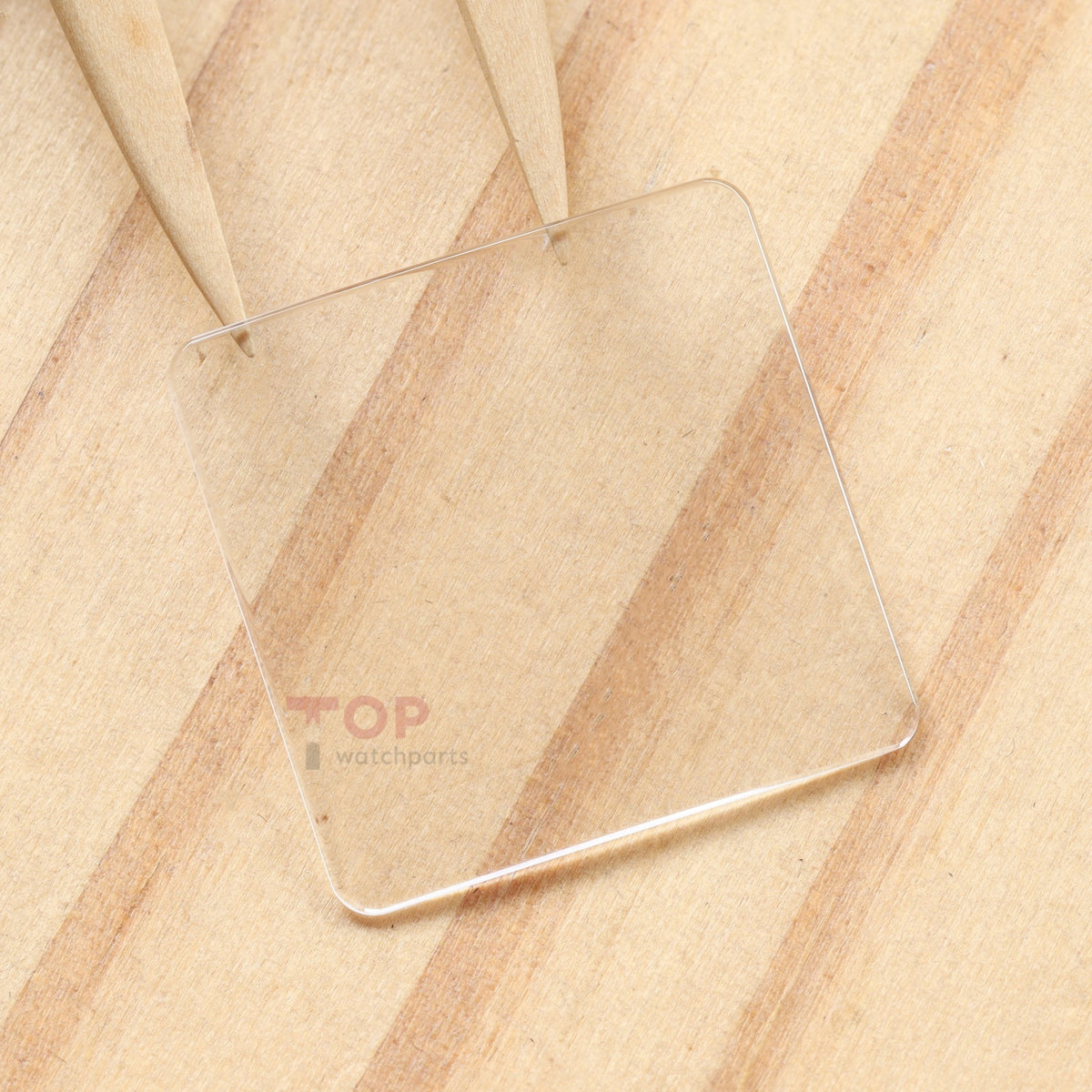 Tonneau Watch Case Back Glass for Chopard Happy Sport 8495 30mm Sapphire Crystal