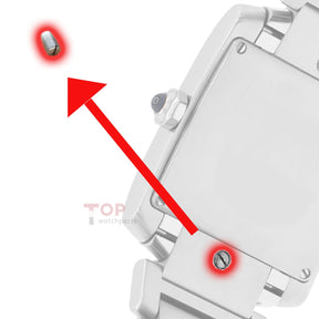 Watch Strap Locking Rod Screw for Cartier Tank Francaise 2465/2384 Watch Band