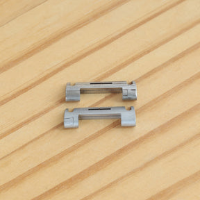25.5mm Steel Watch Leather Strap Insert Inside for Girard Perregaux Laureato 81010 42mm Watch Band