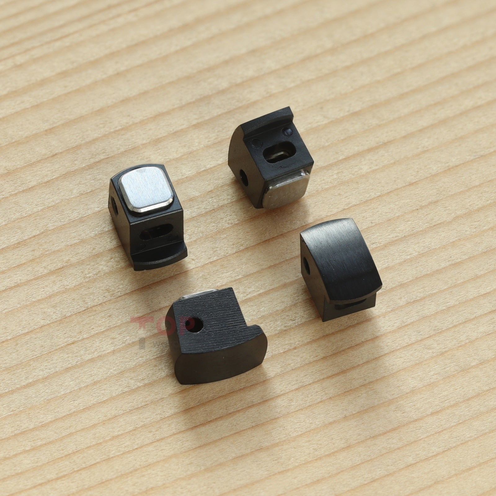 Watch Strap Quick Release Component for Audemars Piguet Royal Oak Offshore 42/43mm 15720 26420 Black Interchangeable Strap System Leather Rubber Band