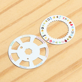 Puzzle Emoji Date Wheel Disc for Rolex Day-Date 36/40 Cal 3155/3255 Watch Calendar