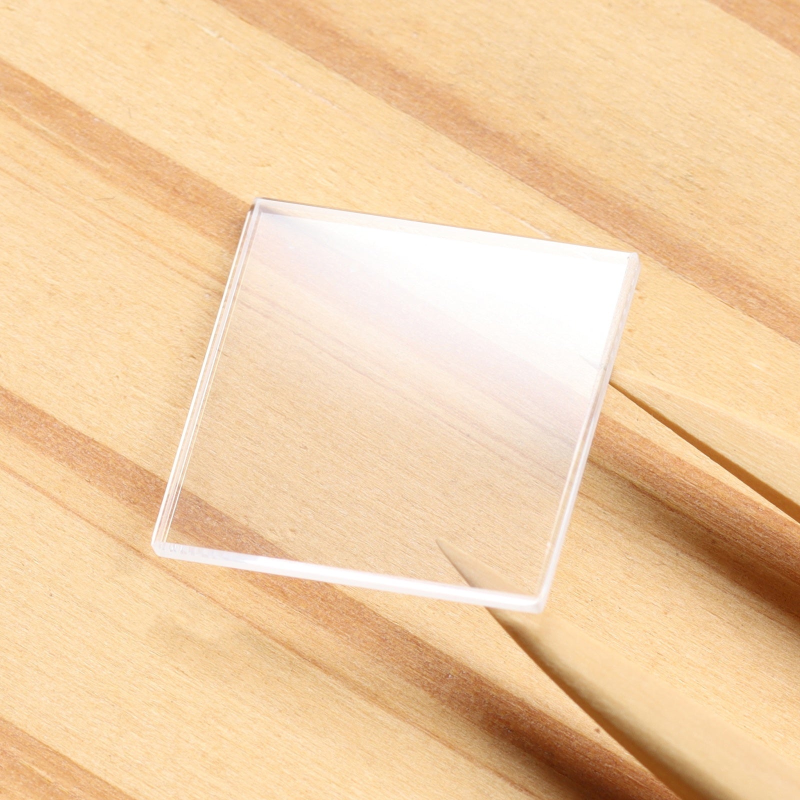 Tonneau Flat Square Sapphire Crystal for Chopard Ice Cube 136690 25x25mm Watch Glass
