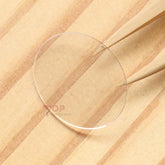 Ellipse Flat Watch Sapphire Crystal for Chopard Happy Sport 275362/278602 31.31x29mm Front&Case Back Glass