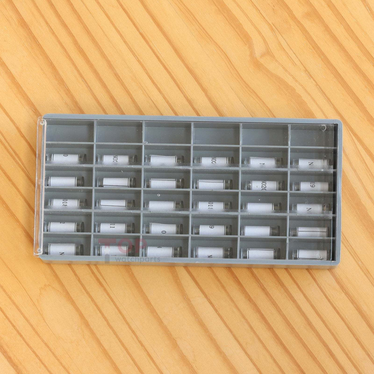 0.3-0.75 mm 30 Sizes Watch Gasket Set Waterproof Rubber Ring for Watch Crown Tube/Button Pusher/Crown/Screw