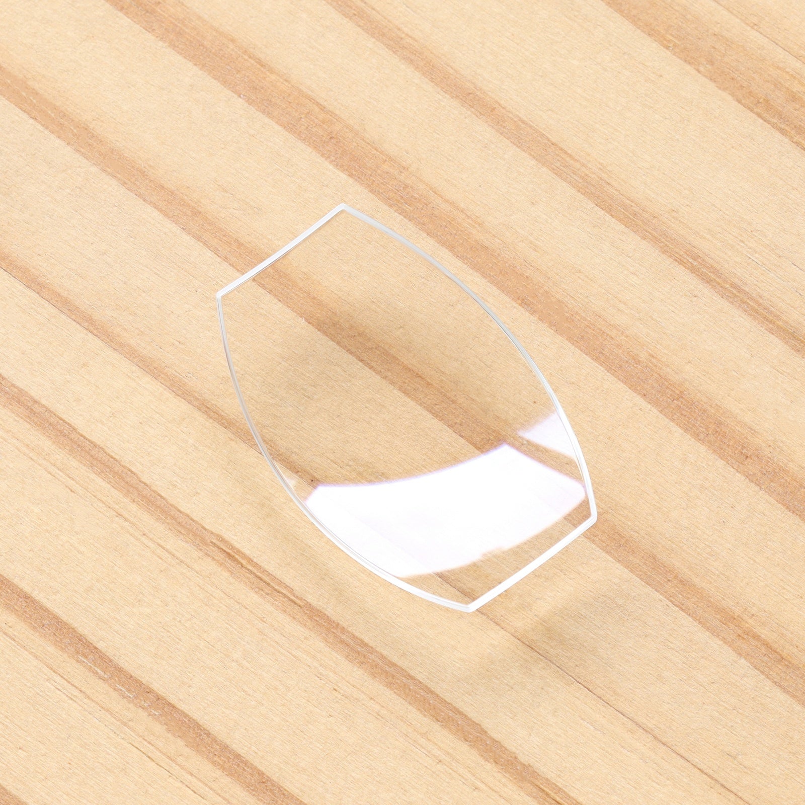 AR Coating Tonneau Sapphire Crystal for Vacheron Constantin VC Égérie 25540/81541 37x27mm Watch Glass