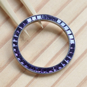 Synthetic Purple Spinel Bezel for Rolex Daytona 40mm Watch Gemstone