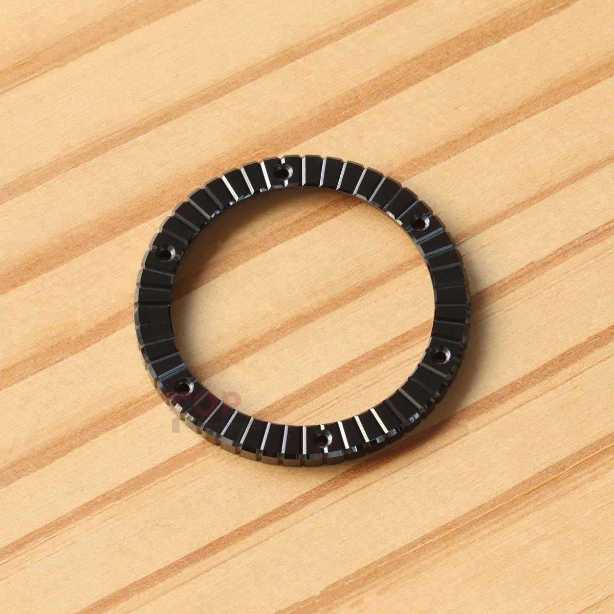 Polished Ceramic Watch Bezel for Hublot Big Bang Caviar 346 41mm Watch Black