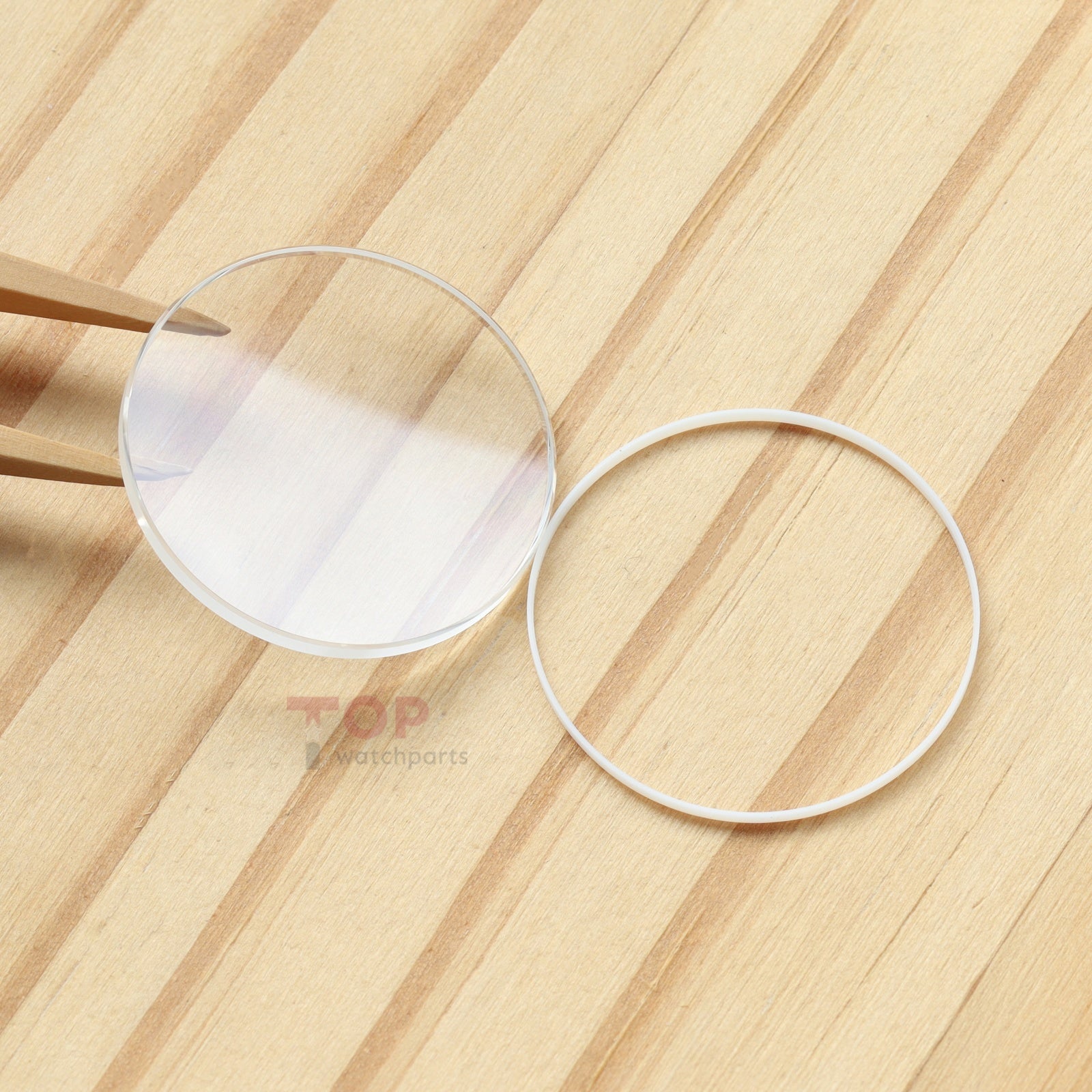 Watch Sapphire Crystal Gasket for Tudor Monarch 38083 36mm Watch Glass