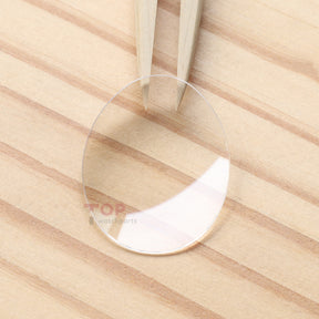 Watch Ellipse Sapphire Crystal for Breguet REINE DE NAPLES 34.3×26.3mm Glass