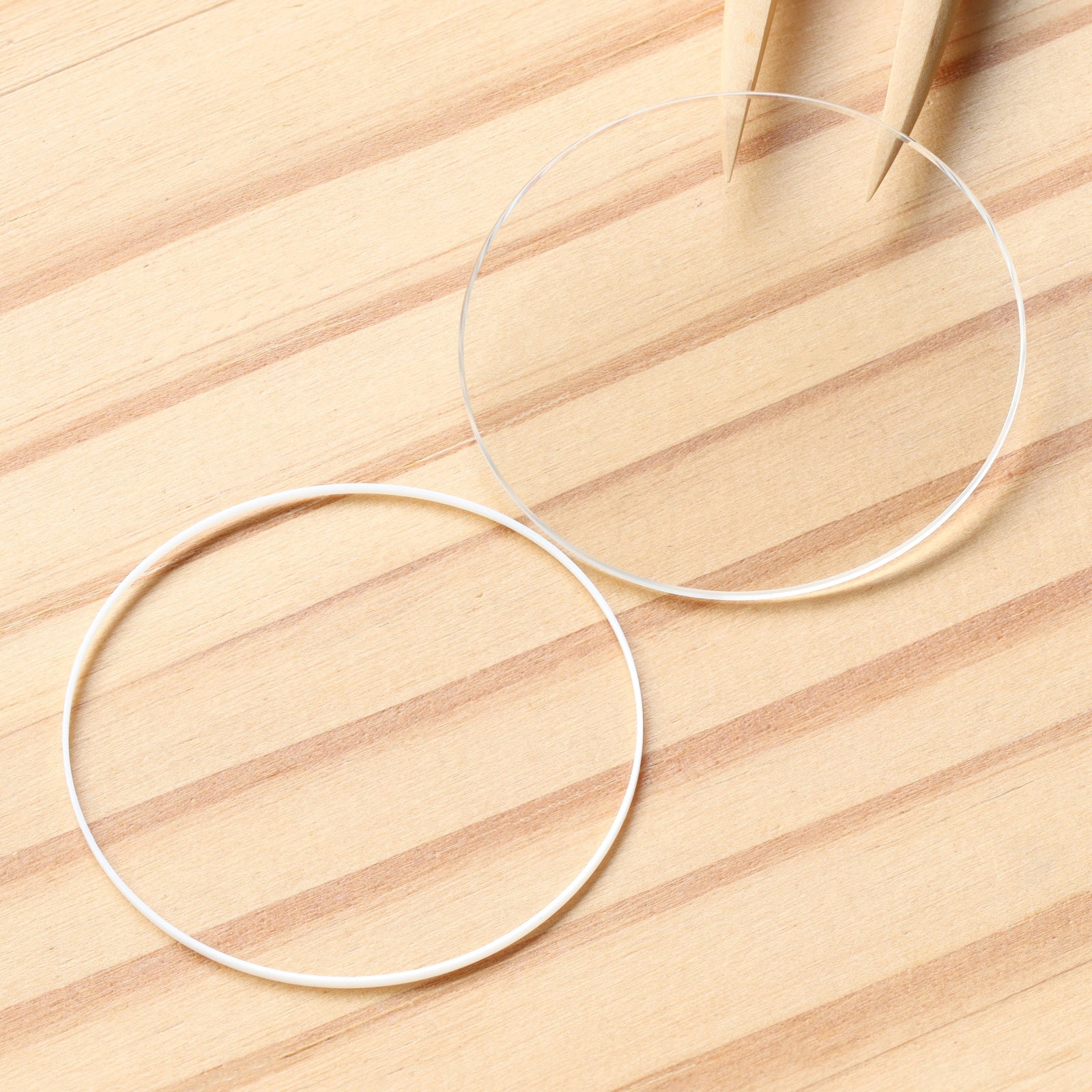 Double Domed Sapphire Crystal&Gasket for Vacheron Constantin VC Retrograde 4010U/4000U 42.5mm Watch Glass