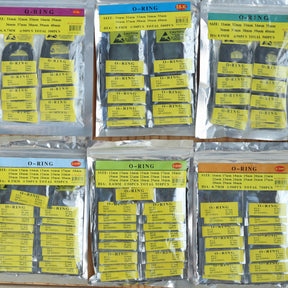 6 Sizes Watch Gasket Set Waterproof Rubber Ring O-Ring for Watch Bezel/Case Back