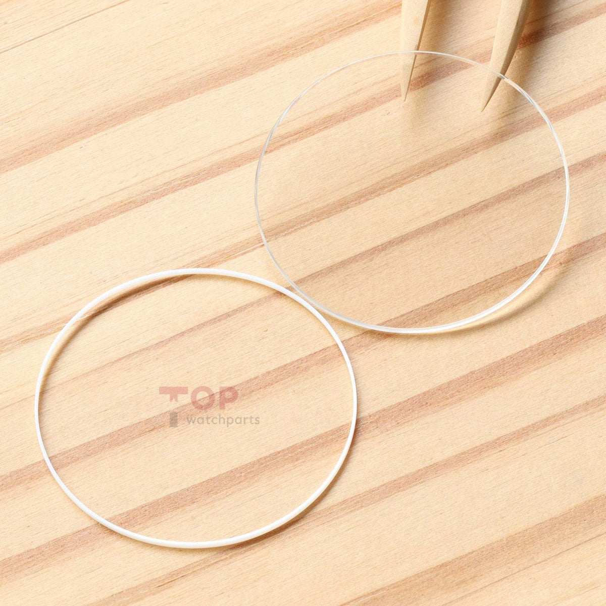 Double Domed Sapphire Crystal&Gasket for Vacheron Constantin VC Retrograde 4010U/4000U 42.5mm Watch Glass