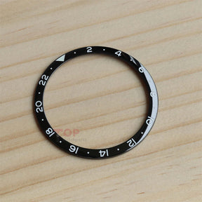 Ceramic Watch Bezel Insert for Longines Spirit L3.812 42mm Watch