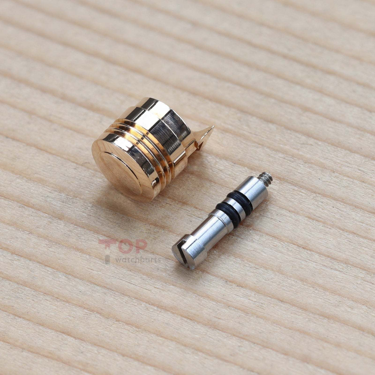 18K Rose Gold Pusher for Rolex Yacht-Master II 116681 44mm Watch Button